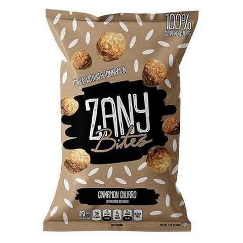 Cinnamon Churro Rice Snack 1.75 Oz (Case Of 5) by Zany Bites