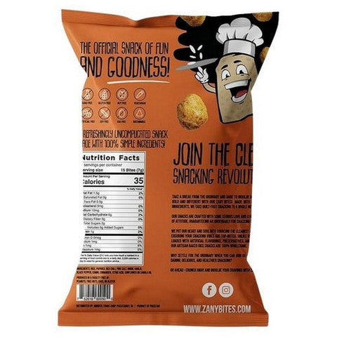 Taco Blasts Rice Snack 1.75 Oz (Case Of 5) by Zany Bites