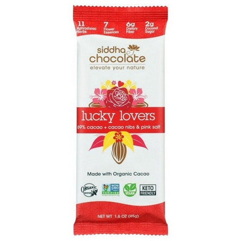 Siddha Chocolate Lucky Lovers 45 Grams (Case Of 6) by Siddha Remedies