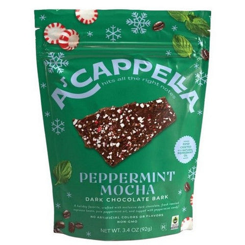 Peppermint Mocha Bark 3.4 Oz (Case Of 6) by Acappella