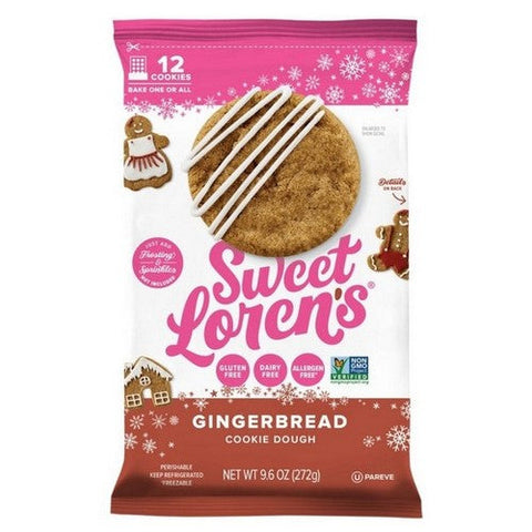 Gingerbread Cookie Dough 9.6 Oz (Case Of 6) by Sweet Loren's