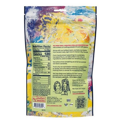 Bold And Herby Pretzel Braids 5 Oz (Case Of 6) by Stellar Snacks