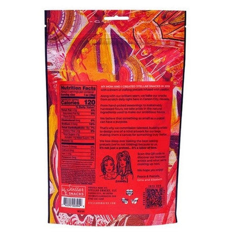 Sweet Spunky Pretzel Braids 5 Oz (Case Of 6) by Stellar Snacks