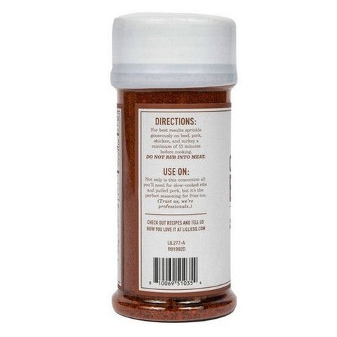 Carolina Dirt Rub 6 Oz (Case Of 6) by Lillies Q