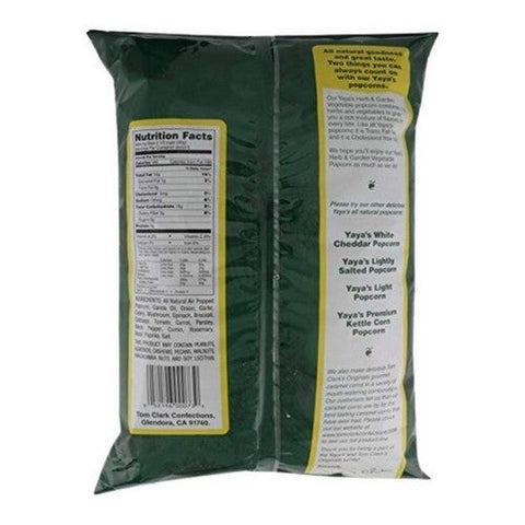 Herb And Garden Vegetable Popcorn 6 Oz (Case Of 12) by Yaya Organics