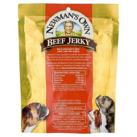 Beef And Sweet Potato Recipe Beef Jerky Dog Treats 5 Oz (Case Of 6) by Newman's Own