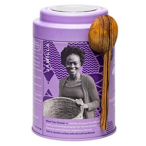 JusTea, Purple Chocolate Loose Leaf Tea, 100 Grams X 6