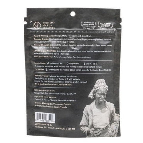JusTea, Mt. Kenyan Black Tea Loose Leaf, 90 Grams X 6