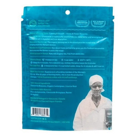 JusTea, Chamomile Dream Herbal Tea Loose Leaf, 45 Grams X 6