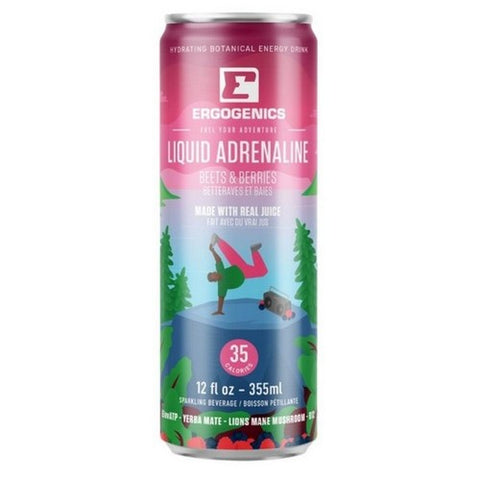 Ergogenics Nutrition, Beets And Berries Hydrating Energy Drink, 335 MI