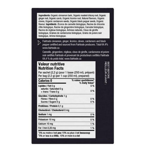 Four O'Clock Tea, Organic Fairtrade Sweet Cinnamon, 16 Bags (Case Of 6)