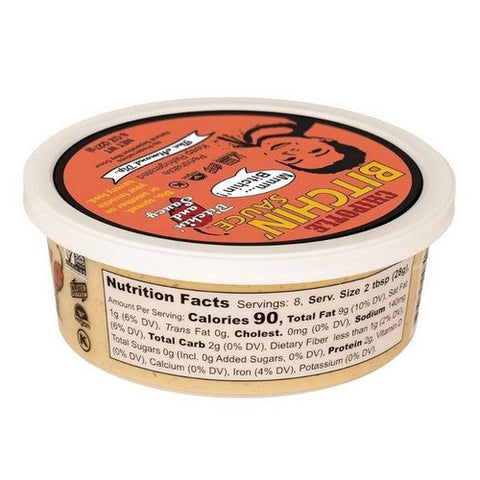 Bitchin' Sauce, Chipotle Almond Dip, 227 Grams (Case Of 6)