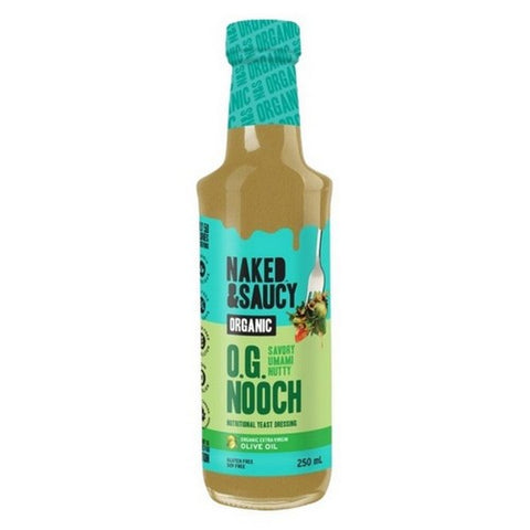 Naked & Saucy, Organic OG Nooch Dressing, 250 Ml (Case Of 12)