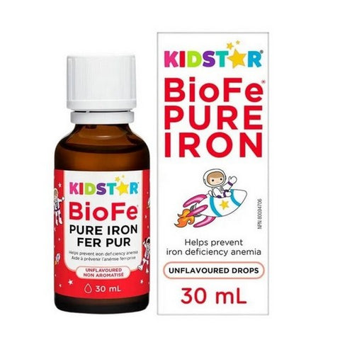 Kidstar Nutrients, BioFe Pure Iron Drops, 30 Ml