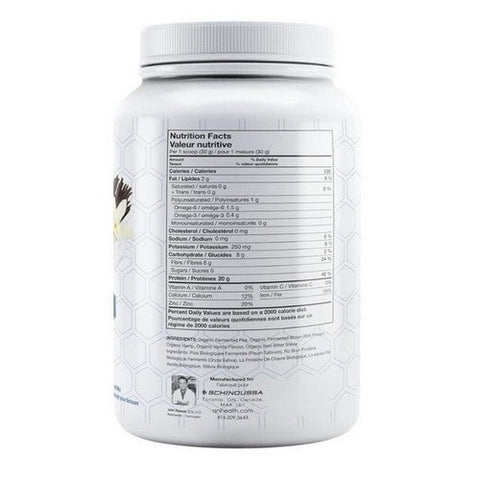 Schinoussa, Raw Vegan Peleo Protein Vanilla, 840 Grams