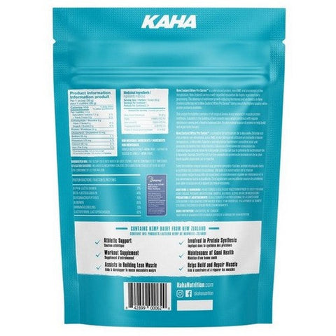 Kaha, New Zealand Whey Concentrate Vanilla, 720 Grams