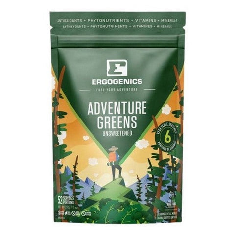 Ergogenics Nutrition, Adventure Greens Powder, 210 Grams