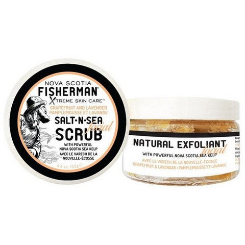 Nova Scotia Fisherman, Grapefruit And Lavender Facial Scrub, 153 Grams