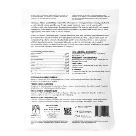 Schinoussa, Keto Boost Electrolytes Plus Natural Lemon, 100 Grams