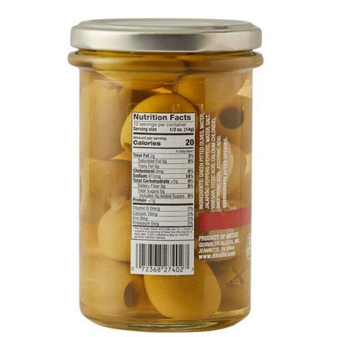 Delallo, Olives Jalapeno Stuffed, 5.8 Oz (Case Of 6)