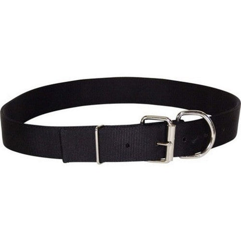 Hamilton, Hamilton Double Thick Nylon Cow Collar, 1 / Large,Black