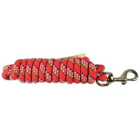 Hamilton, Hamilton Poly Lead W/Bolt Snap, 1 / 10 Feet,Confetti Red