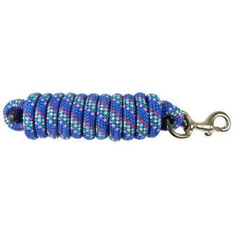 Hamilton, Hamilton Poly Lead W/Bolt Snap, 1 / 10 Feet,Confetti Blue