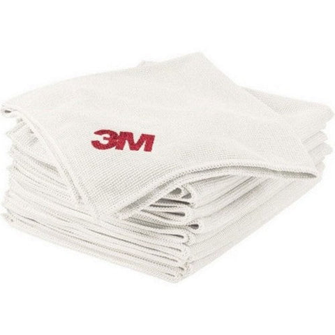 3M, Scotch Brite High Performance Microfiber Cloth, 12.5 IN  X  14 Inches, White