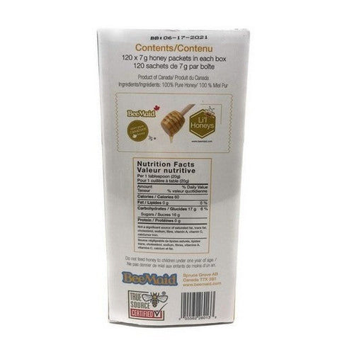 Beemaid, Li'l Honey Portion, 7 Grams X 120 Count
