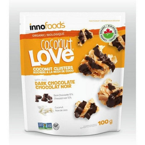 Inno Speciality Foods, Coconut Rocks With Dark Chocolate, 100 Grams (Case Of 12)