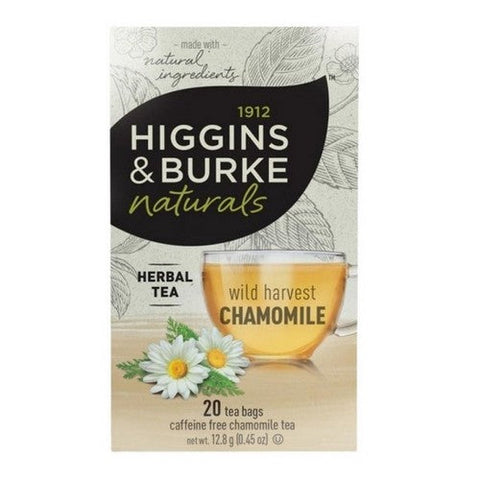 Higgins & Burke, Chamomile Herbal Tea, 20 Bags (Case Of 20)