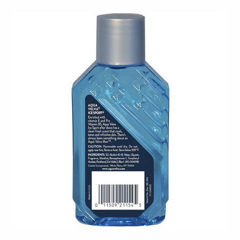 Aquavelva, Vitamin Enriched Cooling Ice Sport Aftershave, 3.5 Oz (Case Of 6)