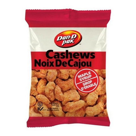 Dan D Pak, Cashews Maple Syrup, 92 Grams (Case Of 12)