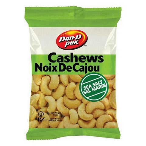 Dan D Pak, Cashews Sea Salt, 92 Grams (Case Of 12)