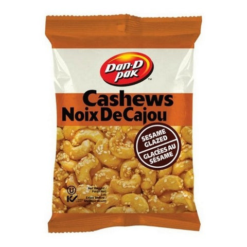 Dan D Pak, Cashews Sesame Glazed, 92 Grams (Case Of 12)