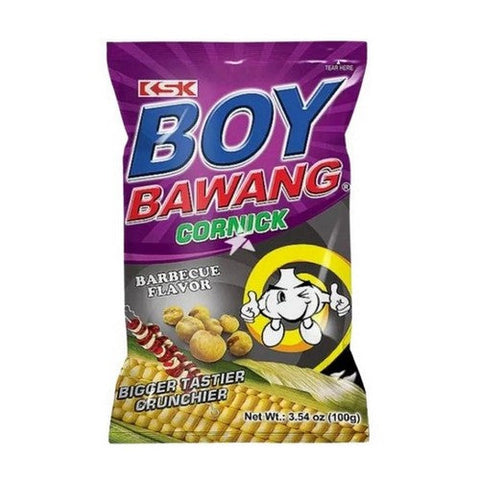 Boy Bawang, Cornick Barbecue Flavor, 100 Grams (Case Of 40)