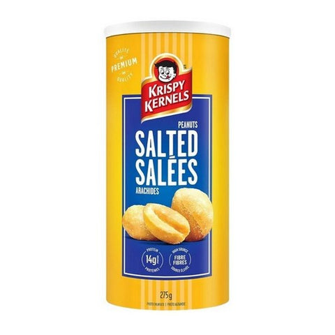 Krispy kernels, Salted Peanuts, 275 Grams (Case Of 9)