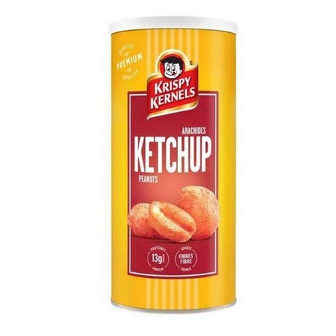 Krispy kernels, Ketchup Flavoured Peanuts Limited Edition, 275 Grams (Case Of 9)