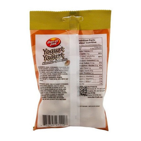 Dan D Pak, Yogurt Chocolate Almonds, 170 Grams (Case Of 12)