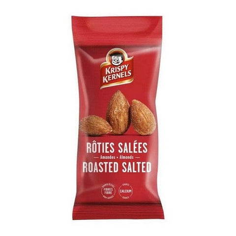 Krispy kernels, Roasted Salted Almonds, 60 Grams (Case Of 24)