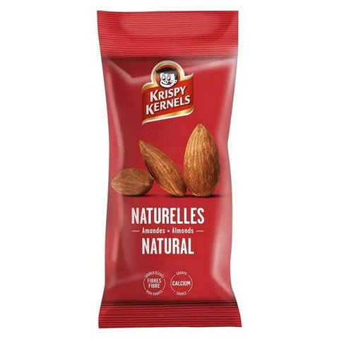 Krispy kernels, Natural Almonds, 60 Grams (Case Of 24)