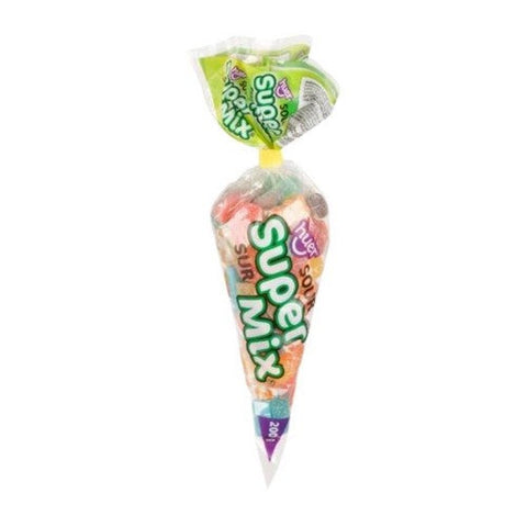Huer, Super Mix Sour Gummy Cone, 200 Grams (Case Of 12)