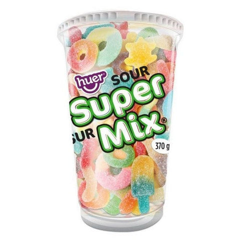 Huer, Super Mix Sour Cup, 370 Grams (Case Of 12)