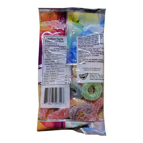 Huer, Sour Suckers Gummy Candy, 75 Grams (Case Of 12)