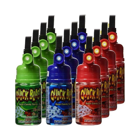 Quick Blast, Sour Candy Spray, 58 Grams (Case Of 12)