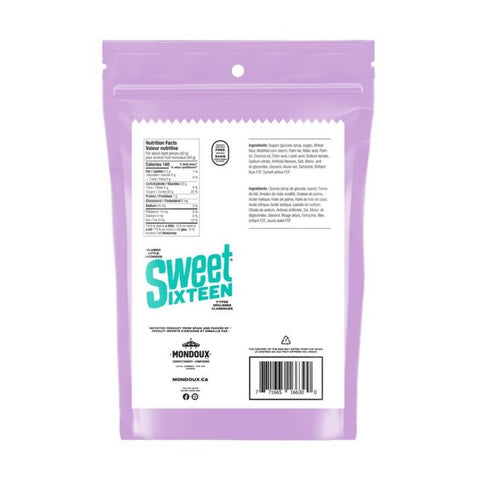 Mondoux, Sweet Sixteen Licorice Ribbon Candy, 325 Grams (Case Of 6)