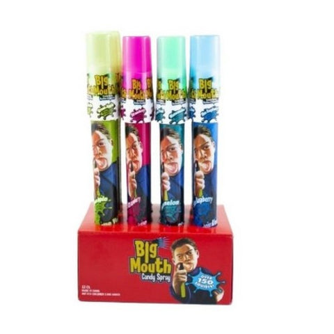 Big Mouth, Spray Candies, 12 Count (Case Of 12)
