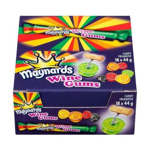 Maynards, Wine Gums, 44 Grams (Case Of 18)