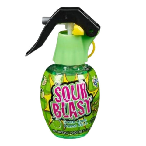 Sour Blast, Green Apple Flavoured Liquid Spray Candy, 12 Count (Case Of 12)