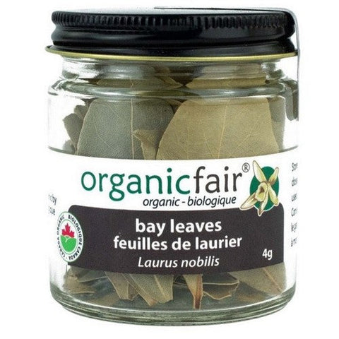 Organic Fair, Bay Leaves Organic, 4 Grams (Case Of 6)